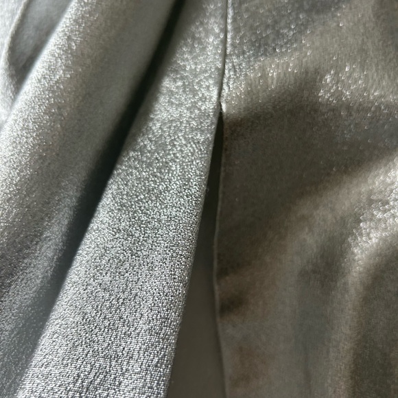 Muse by Marchesa silver skirt maxi full size 4 pockets, special occasion - Picture 8 of 9